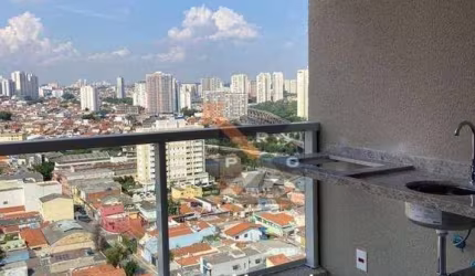 APTO VARANDA GRILL - METRÔ VILA PRUDENTE - 2 dormitórios, sendo 1 suíte, sala 2 ambientes, Wc, cozinha e lavanderia, 1 vaga