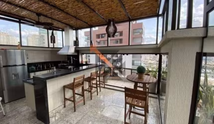 Cobertura 3 suítes e 4 vagas, 275m², à venda no Condomínio Edifício Torquato , no Parque da Mooca