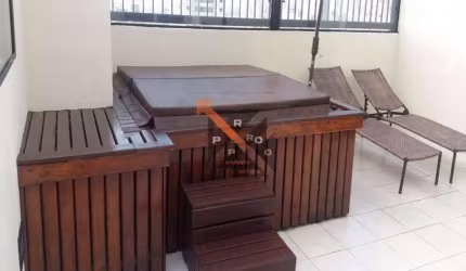 Cobertura na Mooca Varanda Gourmet com churrasqueira e jacuzzi 2 Quartos sendo 1 suíte e 2 vagas com 123 m²