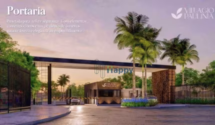 Terreno à venda, 200 m² por R$ 240.000,00 - Condomínio Villagio - Paulínia/SP