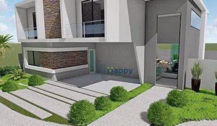 Casa com 4 dormitórios à venda, 333 m² por R$ 2.590.000,00 - Condomínio Villa Bella Siena - Paulínia/SP