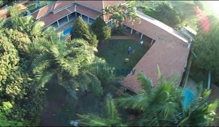 Chácara com 5 dormitórios à venda, 2000 m² por R$ 2.390.000 - Parque da Represa - Paulínia/SP