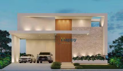 Casa com 4 dormitórios à venda, 211 m² por R$ 2.250.000,00 - Santorini Residencial Club - Paulínia/SP