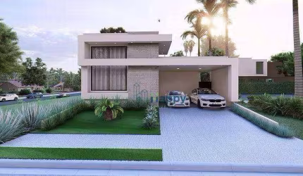 Casa com 3 dormitórios à venda, 219 m² por R$ 2.050.000,00 - Santorini Residencial Club - Paulínia/SP