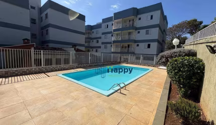 Apartamento com 2 dormitórios para alugar, 60 m² por R$ 2.660,00/mês - Residencial Montreal - Paulínia/SP