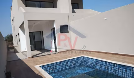 Casa Nova para Locação em Atibaia, Jardim Paulista, 3 dormitórios, 3 suítes, 4 banheiros, 4 vagas