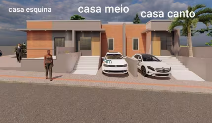 Casa Geminada no Bairro Paraíso - Chapecó - SC