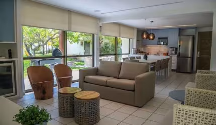 Bangalô com 4 dormitórios à venda, 130 m² por R$ 2.600.000,00 - Praia Muro Alto - Ipojuca/PE
