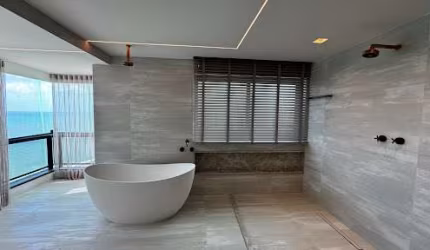 VENDE-SE NOVÍSSIMO APARTAMENTO DE LUXO COM 405M² NA AVENIDA BOA VIAGEM - PORTEIRA FECHADA