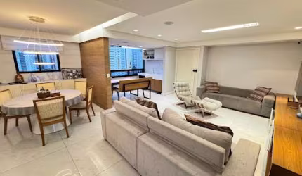 VENDE-SE APARTAMENTO DE 130M² - 4 QUARTOS (1 DELES INTEGRADO À SALA + 2 SUÍTES) - REFORMADO - ESTRADA DAS UBAIAS
