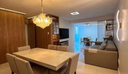 Apartamento na Pituba com 3|4 e 02G e 117M²