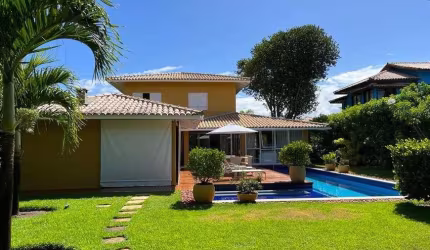 Casa Alto Luxo em Sauípe com 4|4, 04G e 345M² (Porteira Fechada)