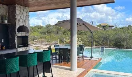 Casa Alto Padrão Praia do Forte com 6|4, 04G e 455M² (Porteira Fechada)