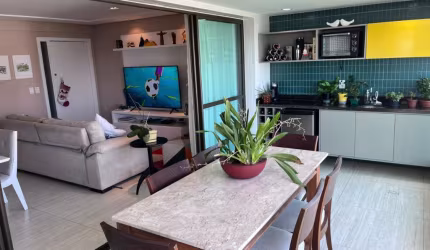 Apartamento de Luxo com Varanda Gourmet no Cobiçado Caminho das Árvores Salvador- BA