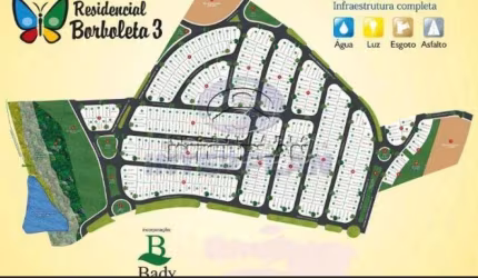Terreno Padrão em Bady Bassitt