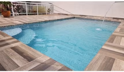 Casa dois quartos, 260 m, com piscina, e gourmet...
