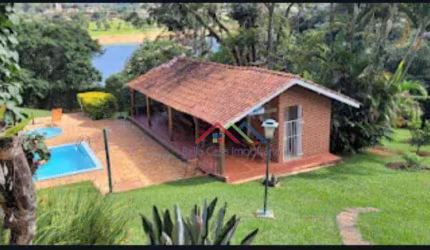 Chácara com 8 dormitórios à venda, 4058 m² por R$ 2.200.000 - Condomínio Náutico de Piracaia