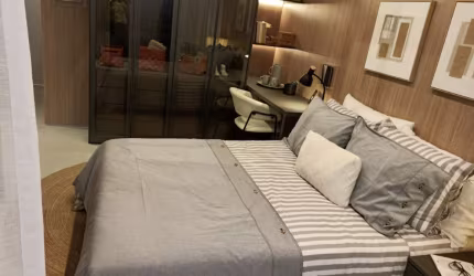 Apartamento Studio com quarto e sala na Barra da Tijuca