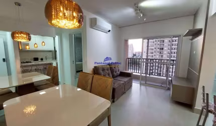 Apartamento Mobiliado 2 quartos sendo 1 suíte no Residencial Alvorada - 60m²