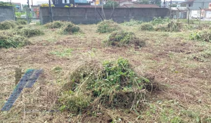 Ubatuba, Estufa II - Área de esquina com 1.500 m2, docunto de escritura.