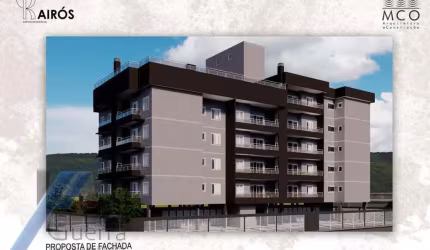 Ubatuba, Centro - Apartamento em construção com 01 suíte e área de lazer.
