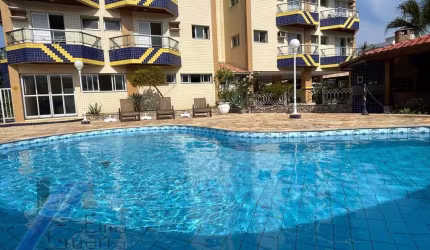 Ubatuba - Pereque açu - Apartamento cobertura com 03 dormitórios sendo 02 suítes e área de lazer.