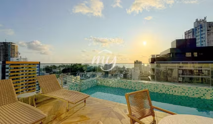 Barra| Studio com Varanda| NAscente| 21m²| bem localizado| em Condominio Alto Padrão