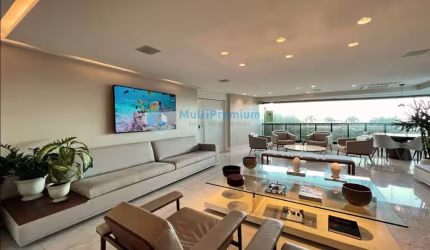 Salvador| Barra| Apto 330 m2| Varanda Vista Mar e Gourmet| 4 Suítes| Gabinete| 5 Vagas