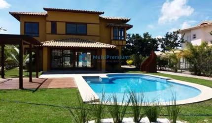 Costa de Sauípe| Casa 282 m²| 4 Suítes| Piscina| 5 Vagas| Perto do Pier e Lagoa