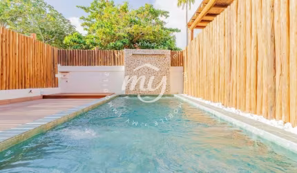 Imbassaí| Village 96 m2| 3/4 sendo 1 suíte| 3 vagas| Garden| Cond. entre o rio e o mar