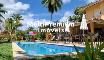Costa de Sauípe| Casa 260 m²| 4 Suítes| Mobiliada| Piscina| 8 Vagas