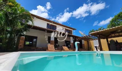 Guarajuba| Paraíso| Casa Duplex 400m²| 300 m Praia| 6 Dormitórios| 3 Vagas| Mobiliada