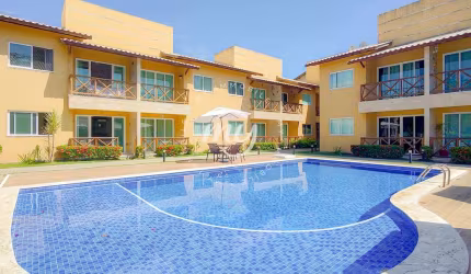 Guarajuba| Village Térreo com 70m²| 2 Dormitórios| 1 Vaga