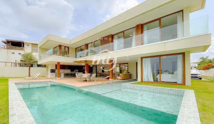 Guarajuba| Mansão Luxuosa| Vista MAr| 451m²| 8 Suítes| 2 VAg