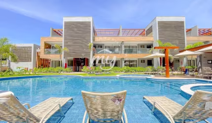 Itacimirim| Village Duplex com Terraço| 155 m²| 2 Suítes| 2 Vagas| Perla Laguna