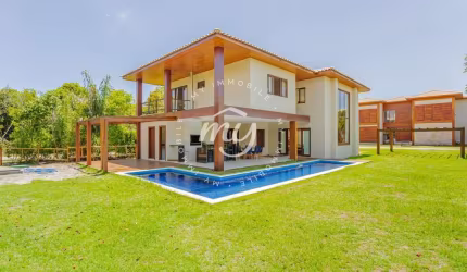 Praia do Forte| Praia Bella| Casa 486m²| 5 Suítes| 5 Vagas| Mobiliada| Piscina| APP Fundo