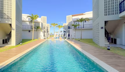Itacimirim|Apartamento com Terraço Vista Mar|255m²|3 Quartos|2 Vagas|Mobiliado|Pé na areia