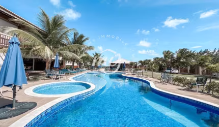 Itacimirim|Village Duplex 166 m²|4 Suítes|2 Vagas| Mobiliado| Vista Mar| Pé na Areia