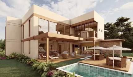 Praia do Forte| Casa 370 m2 | 4 Suítes| Piscina e Gourmet Privativos| Complexo Iberostar