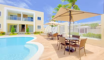 Guarajuba Palm Beach| Villages 68 m²| Térreo com Garden ou Primeiro Andar| 2 Quartos| 1 Vaga