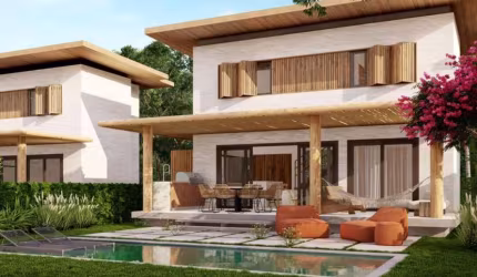 Reserva Sapiranga| Bosque do Forte| Casas Duplex 122m²|2 ou 3 Suítes|2 Vagas| Piscina