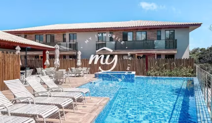 Eko Itacimirim| Village Térreo 65m²| Gardens| 2 Suítes| 1 Vaga| Mobiliado| Ilha do Meio
