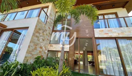 Praia do Forte| Praia Bella| Casa Duplex 474m²| 6 Suítes| 6 Vagas| Nascente e Mobiliada