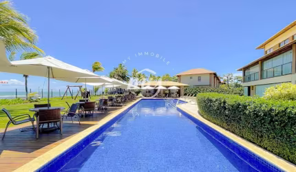 Itacimirim| Apartamento Duplex 88m²| Pé na Areia| Mobiliado| 2 Suítes| 2 Vagas