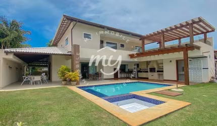 Guarajuba| Casa Duplex| 5 Suítes| 2 Vagas| no Paraíso| em Guarajuba