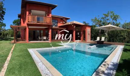 Praia do Forte| Casa Luxuosa Duplex| 426 m2| 4 Suítes| 4 Vagas| Área Gourmet| Piscina