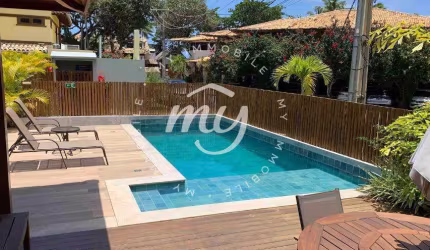 Praia do Forte| Village Térreo com 85m²| Nascente| Mobiliado| 2 Suites | 2 Vagas