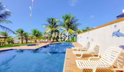 Itacimirim| Village Duplex 92m²| 2 Suítes| Pé na Areia