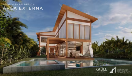 Costa de Sauipe| Casa Duplex com 192m²| Em Construção| 3 Suites| Alto Padrão