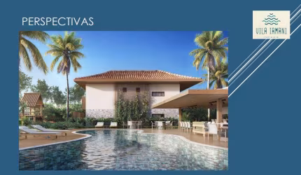 Itacimirim| Village Térreo com 123m²| Garden| 3 Suites| 2 Vagas| Na Praia da Espera